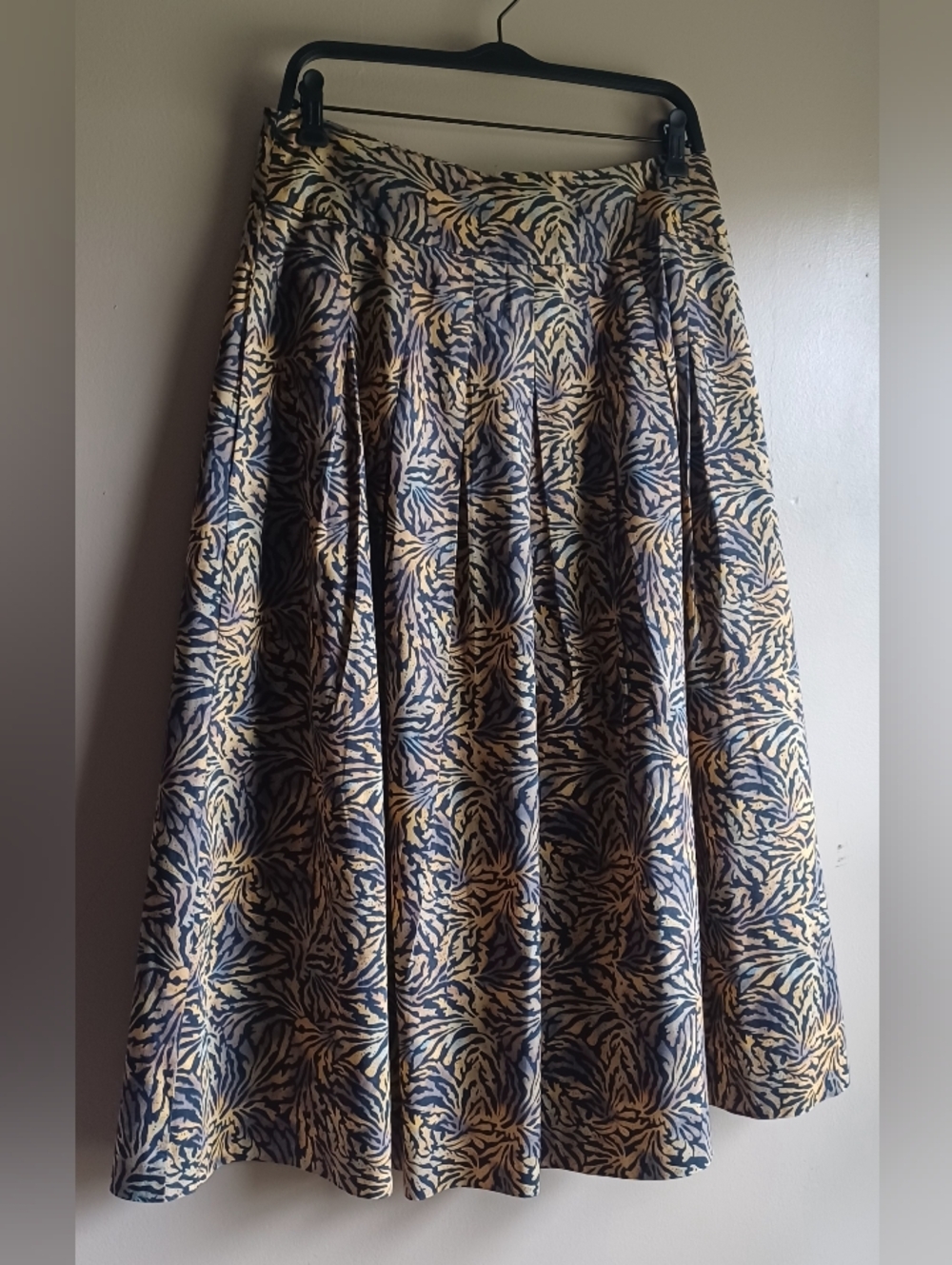TREVAN 100% Cotton  midi Skirt In Sz10